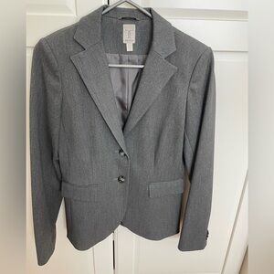 Tristan Classic Charcoal Fitted Blazer